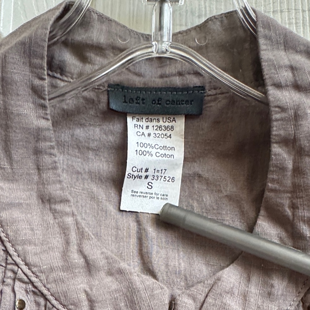 Source Unknown Maroon Cap Sleeve Blouse - image 2